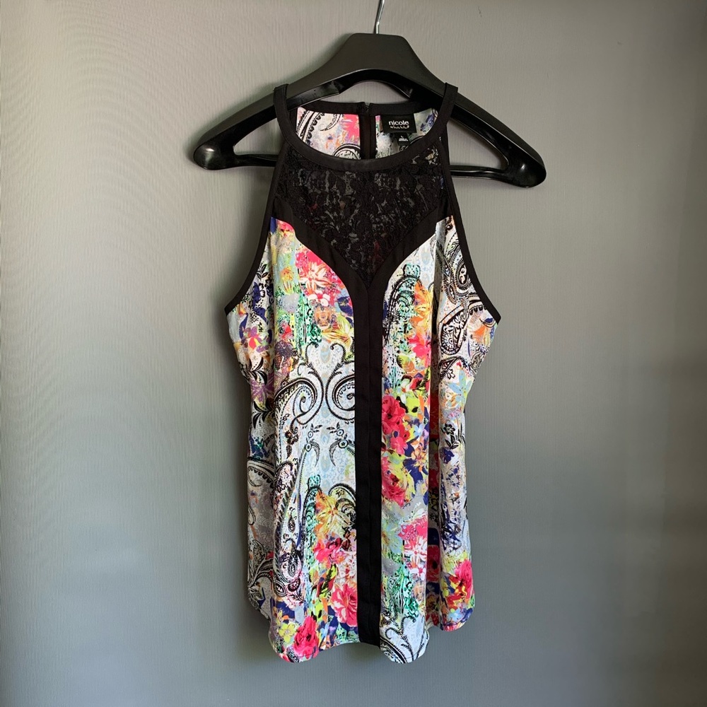 Nicole Miller sleeveless blouse